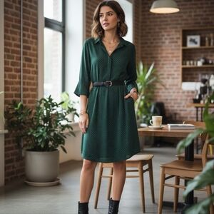 Another Label Amsterdam Piver Flock Dress Size M